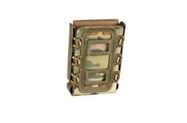 Image of G-Code Soft Shell Scorpion Magazine Carrier Pack of 2, Rifle, R1/R2/R3 Molle &amp; Belt Mounts, Ambidextrious, Green On Black, OD Green Frame/Black Shell, Rifle, SS-R1-2PK-123-GNBK