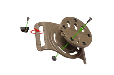 Image of G-Code RTI Belt Slide, Ranger Green, GCA37-RG