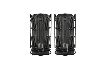 Image of G-Code Soft Shell Scorpion Double Pistol Magazine Carrier, Paddle, Black, SS-PD-PDL-BK