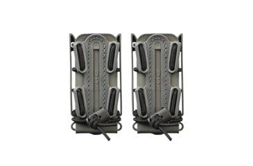 Image of G-Code Soft Shell Scorpion Double Pistol Magazine Carrier, Paddle, Grey, SS-PD-PDL-GY