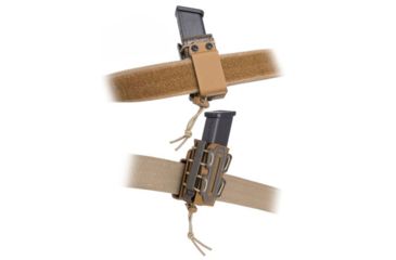 Image of G-Code Soft Shell Scorpion Pistol, Short, Belt Loop, Ambidextrious, Grey On Grey, SS-P2-LOOP-GYGY