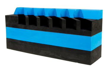 Image of GPS Foam Pistol Cradle 6 Handguns Black Foam, GPS-F600CRN