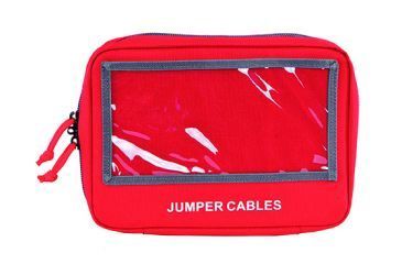 Image of G. Outdoors Products Deceit and Discreet Handgun Case, Red, Jumper Cables GPS-D1108PCR