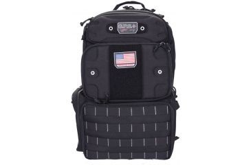 Image of GPS Tall Tactical Range Backpack, Black, GPS-T1913BPB