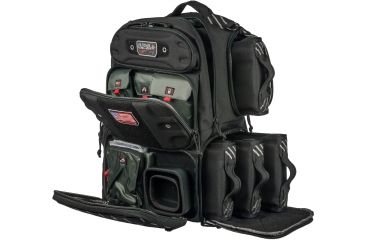 Image of GPS Tall Tactical Range Backpack, Black, GPS-T1913BPB