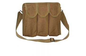 Image of Galati Gear 3 Pocket Mag Pouch Over Shoulder/Belt 30-40rd, Coyote Brown, GLMP340CB