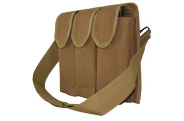 Image of Galati Gear 3 Pocket Mag Pouch Over Shoulder/Belt 30-40rd, Coyote Brown, GLMP340CB