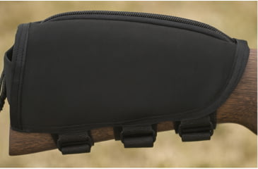 Image of Galati Gear Buttstock Ammo Pouch w/Cheekrest, Black, One Size, GL500B