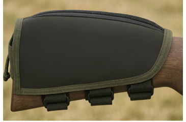Image of Galati Gear Buttstock Ammo Pouch w/Cheekrest, Green, One Size, GL500G