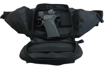 Image of Galati Gear Conceal Carry Fanny Pack, Black, 18in, GLCCFANNYB