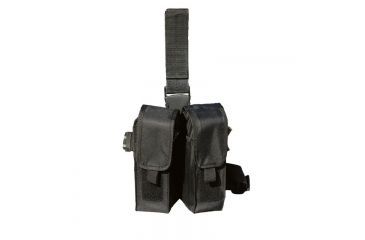 Image of Galati Gear Drop-Leg Mag Pouch, Black, Holds 6 Mags, GLP603B