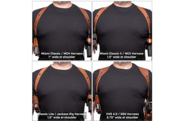 Image of Galco 1in Wide Harness For System, Tan, SSH10