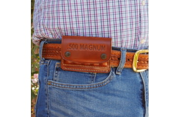 Image of Galco 1X5 Ammo Carrier, Smith &amp; Wesson X Frame M500 2 3/4in, Smith &amp; Wesson X Frame M500 4in, Smith &amp; Wesson X Frame M500 6 1/2in, Smith &amp; Wesson X Frame M500 8 3/8in, Ambidextrous Hand, Black, 1X5-500B