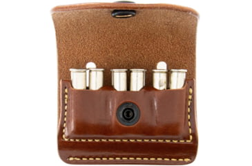 Image of Galco 2X2X2 Ammo Carrier 2.0, Charter Arms UNDERCOVER 2in, CHIAPPA RHINO 40DS 4in, CHIAPPA RHINO 60DS 6in, Colt .357 SAA 4 3/4in, Ambidextrous, Tan, 2X2-357