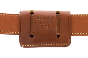 Image of Galco 2X2X2 Ammo Carrier 2.0, Charter Arms UNDERCOVER 2in, CHIAPPA RHINO 40DS 4in, CHIAPPA RHINO 60DS 6in, Colt .357 SAA 4 3/4in, Ambidextrous, Tan, 2X2-357