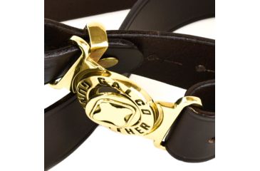 Image of Galco Adjustable Shell Pouch Belt, Ambidextrous, Dark Havana, Large 38-44 - LT1002DH