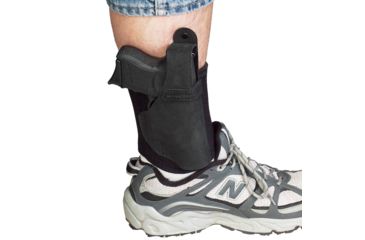 Image of Galco Ankle Lite Ankle Holster - AL296B, Black, Bersa - Thunder 45, Right, Handed
