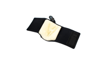 Image of Galco Ankle Lite Ankle Leather Holster - AL160B, Black, Charter Arms - Undercover 2 Inch, Right, Handed