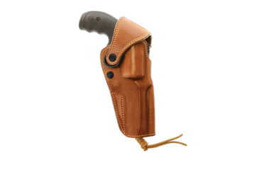 Image of Galco Big Iron Belt Holster, Colt Python 5in, Smith &amp; Wesson L Frame M686 Plus 5in, Right Hand, Tan, BI366