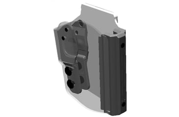 Image of Galco Blakguard Belt Holster, Glock 43, Black, Left, BG801RB