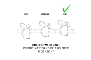Image of Galco Combat Master 2.0 Premium Steerhide SIG Sauer P365 XL, SIG Sauer P365 XL Spectre Comp OWB Belt Holster