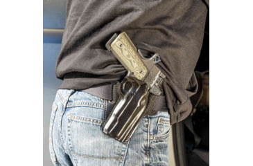 Image of Galco Concealable 2.0 Belt Holster, Smith &amp; Wesson M&amp;P 2.0 Compact 4in Optic Ready, Right, Black, CO2-472RB