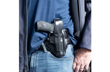 Image of Galco Cop 3 Slot Holster, Hk P30, Black, Black, CTS440RB