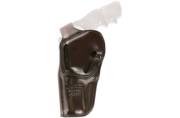 Image of Galco DAO Strongside/Crossdraw Belt Holster, Ruger Redhawk 4in, Right, Plain, Havana, DAO194H