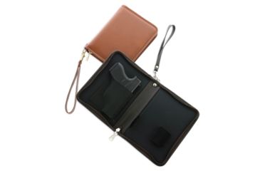 Image of Galco Defense Planner Concealed Pistol/Handgun Carrying Case/Holster, Beretta 84 / F, Ambidextrous, Full Grain Leather Finish, Tan, DEFTAN