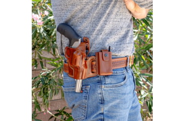Image of Galco E-Z Loader Carrier For System, Charter Arms Bulldog Pug .44 2 1/2In, Colt Anaconda 4.25In, Colt Anaconda 6In, Colt Anaconda 8In, Colt Anaconda 8In W/Scope, Tan, BEZ34