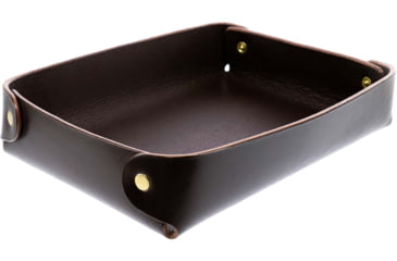 Image of Galco EDC Rectangle Valet Tray, Dark Havana, LT828DH