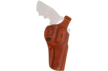 Image of Galco Masterbilt RevSolution Premium Steerhide OWB Belt Holster,Manurhin Mr73 4in, Ruger Security Six 4in, Ruger Service Six 4in, Black