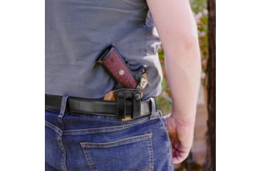 Image of Galco Royal Guard 2.0 Rough Out Horsehide IWB Holster, SIG Sauer P365 X-Macro, Right Hand, Black, RG894RB