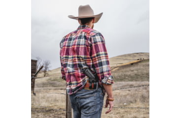 Image of Galco Royal Guard 2.0 Rough Out Horsehide IWB Holster, SIG Sauer P365 X-Macro, Right Hand, Black, RG894RB