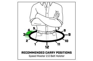 Image of Galco Speed Master 2.0 Leather OWB Belt Holster - Autos