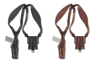Image of Galco GLOCK 19 VHS Shoulder System, Black, Tan