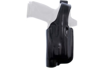 Image of Galco Halo Belt Leather Holster, Smith &amp; Wesson M&amp;P 4.25in 9/.40 w/WML w/wo RDS, Right Hand, Black, HLO472RB