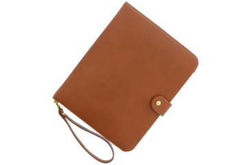 Image of Galco iDefense Leather Holster, Ambidextrous, AMT .45 Backup Dao, Ambidextrous, Full Grain Leather Finish, Tan, IDTAN