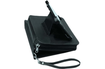 Image of Galco Idefense Leather Holster, Black, Ambidextrous IDBLK