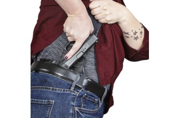 Image of Galco Kingtuk IWB Holster - Left Hand, Black, For Glock 17,19,22,23,26,27,31,32,33 KT225B