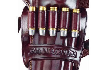 Image of Galco Kodiak Holster Ammo Bandolier - Left Hand - Havana KHB35H