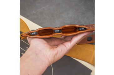 Image of Galco Masterbilt Slabside Perfection Shoulder System Stow-N-Go IWB Holster, Leather, COLT 3 1/2in, Tan, SP212R