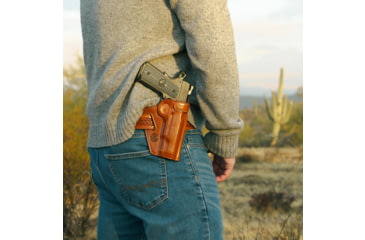 Image of Galco Thunderclap Belt Holster, Colt 5in 1911, Kimber 5in 1911, Ruger Sr1911 5in, Smith &amp; Wesson Sw1911 5in, Springfield 5in 1911, Taurus Pt1911 5in No Rail, Wilson Combat 5in 1911, Right Hand, Black, TC212B