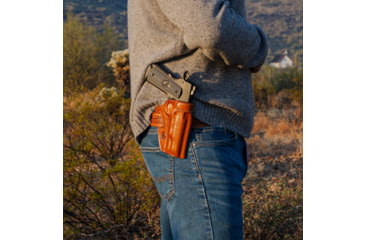 Image of Galco Thunderclap Belt Holster, Colt 5in 1911, Kimber 5in 1911, Ruger Sr1911 5in, Smith &amp; Wesson Sw1911 5in, Springfield 5in 1911, Taurus Pt1911 5in No Rail, Wilson Combat 5in 1911, Right Hand, Black, TC212B