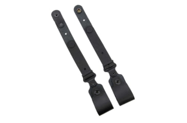 Image of Galco Horizontal Shoulder System Tie Down Set 2.0, Black, MC2TDB