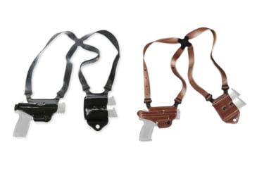 Image of Galco Miami Classic 11 Shoulder System, Black, Tan