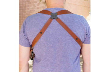 Image of Galco Miami Classic II Shoulder System Autos Leather, SIG-SAUER P365 FUSE, Right, Tan, MCII894R