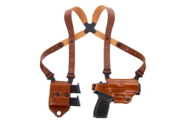 Image of Galco Miami Classic II Shoulder System Autos Leather, SIG-SAUER P365 FUSE, Right, Tan, MCII894R