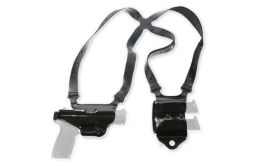 Image of Galco Miami Classic II Shoulder System - Right Hand - Black MCII250B