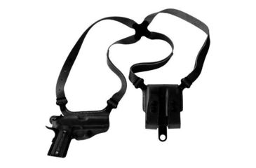 Image of Galco Miami Classic Shoulder System, Smith &amp; Wesson M&amp;P SHIELD .45, Right Hand, Black, MC826B